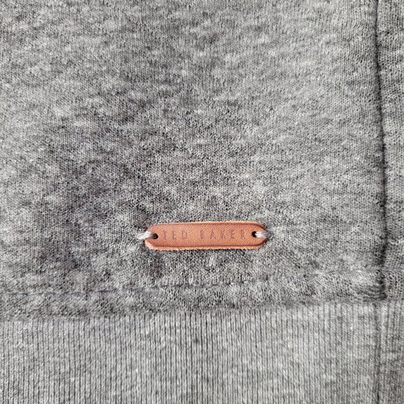 Ted Baker London Grahy Long Sleeve 1/4 Zip Men's Size Large 6  Pullover Sweater - Picture 7 of 10